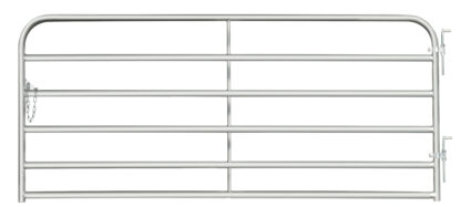 6 Bar XHD 16'x50" 2" 16 GA Galvanized Gate