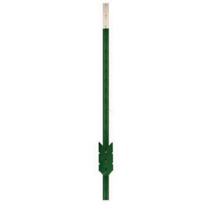 7' 1.25# W. Silver T-Post