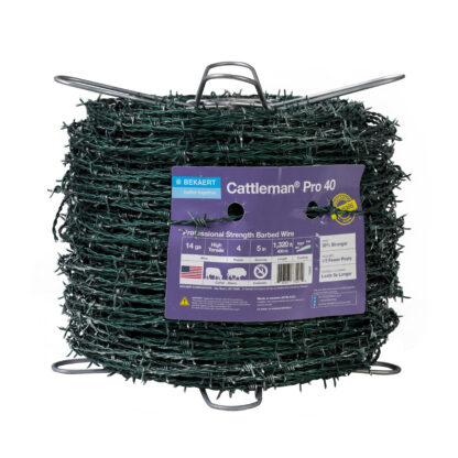 14 ga 4 point 5" Cattleman® Pro 40 High Tensile Barbed Wire