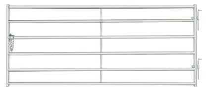 6 Bar HD2 18'x50" 1 5/8" 18G Hot Dipped Galvanized Gate