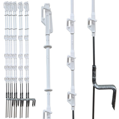 Steel Post Multiwire Treadin – Bundle of 10