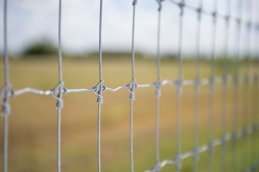 fixed knot fence
