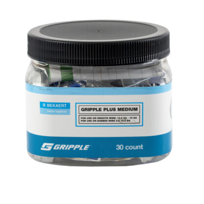 Gripple Plus Medium Wire Joiners - 30 Count